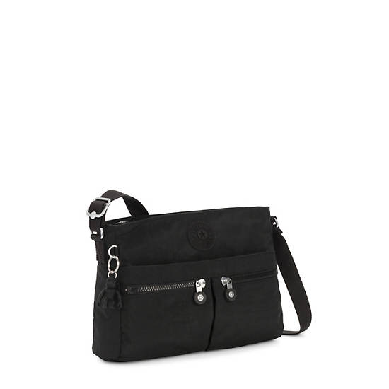 Kipling New Angie Crossbodytassen Zwart | BE 1192WN